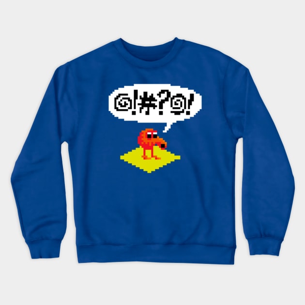 Pixel Q Crewneck Sweatshirt by RetroPixelWorld